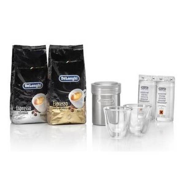 Balíček DeLonghi Essential pack káva + příslušenství