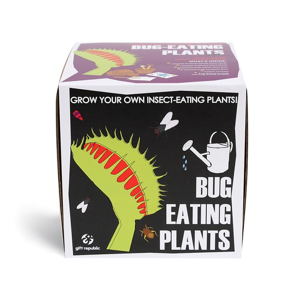 Pestovateľský set so semienkami mäsožravej rastliny Gift Republic Bug Eating Plants